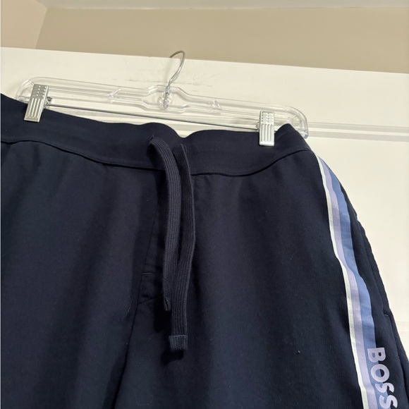 BOSS
Striped Logo Cotton Tracksuit Pants - Picture 5 of 12